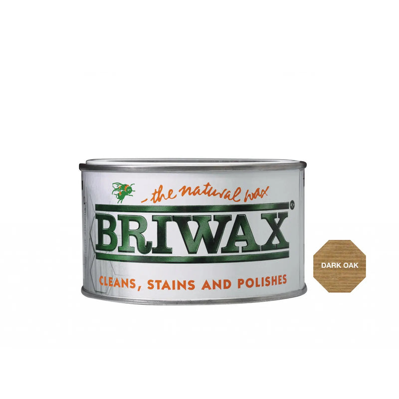 Briwax Natural Wax 400g Dark Oak