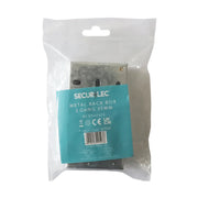 Securlec 2 Gang Metal Box 35mm