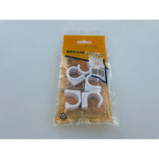 Securplumb Pipe Clips Nail In 22mm Pack 5