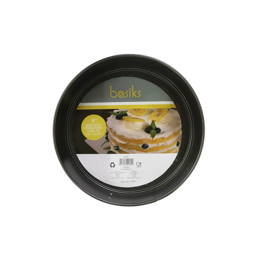 Basiks Non Stick Springform Cake Tin 9"