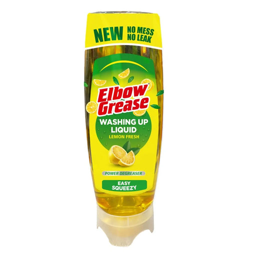Elbow Grease Washing Up Liquid 450ml Lemon Fresh