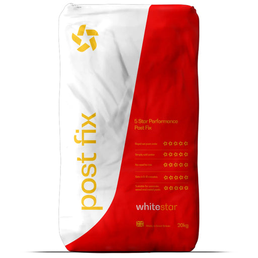 Whitestar Fast Setting Post Fix 20kg