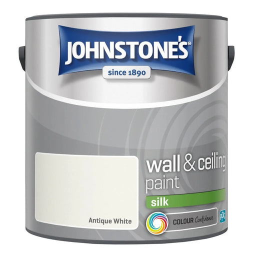 Johnstone's Wall & Ceiling Silk 2.5L Antique White