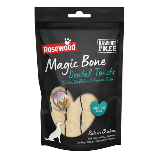 ROSEWOOD Magic Dental Twists Pack 4 120g