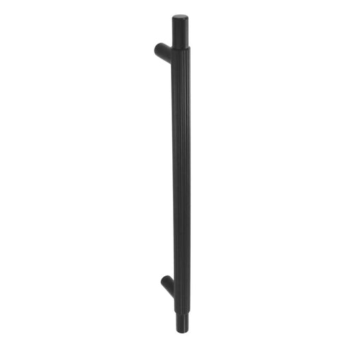 Smiths Architectural Linear Knurled Handle 192mm Matt Black