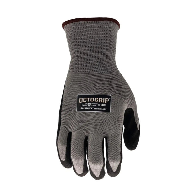 Octogrip 13g Hi Flex Glove With Breathable Nitrile Palm Large