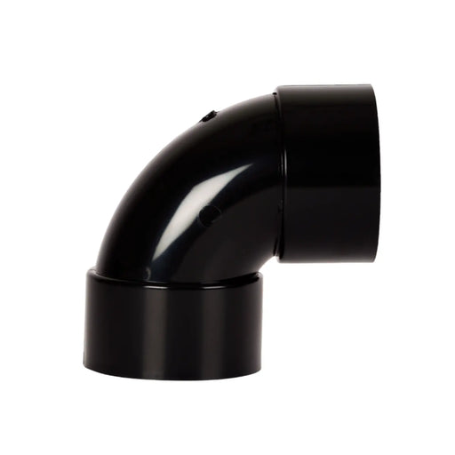 Davant Solvent Weld Swept Bend 92.5° Black 40mm