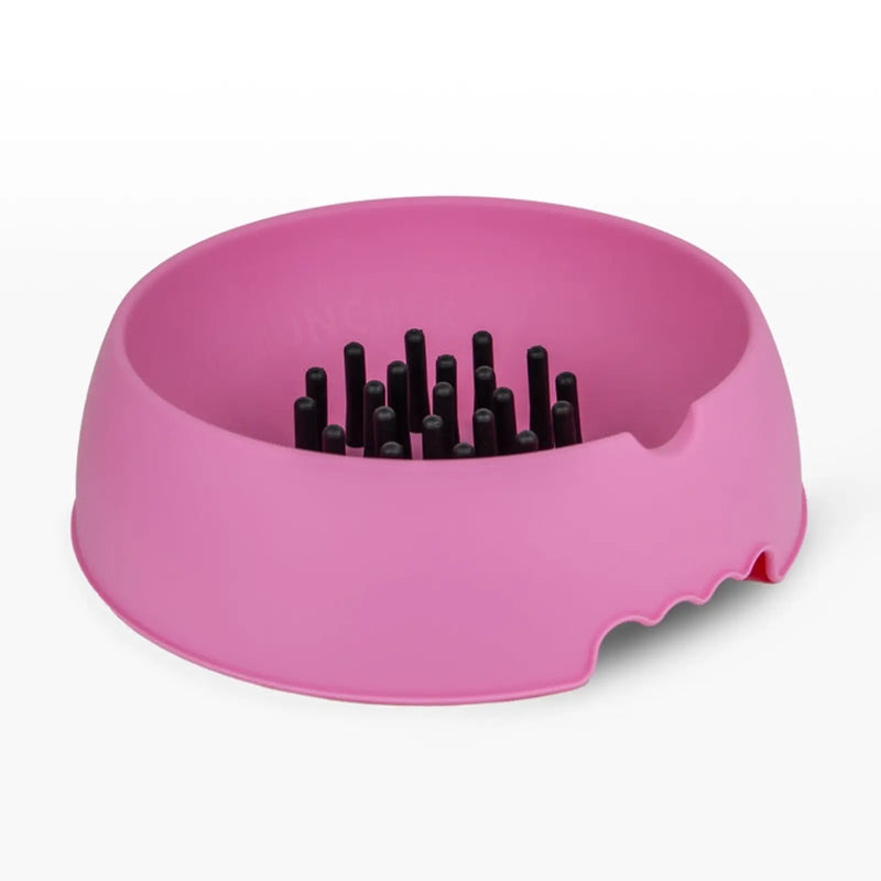 Slow Muncher Large Dog Bowl Pink External: 270mm Internal: 220mm