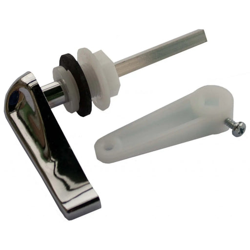Oracstar Low Level Cistern Handle Pack Chrome Plated Plastic