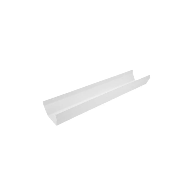 Kayflow Rainwater Square Gutter White 4m x 112mm