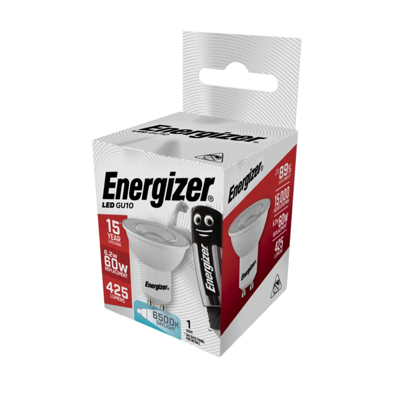 Energizer LED GU10 Daylight 36" 6.2w 425lm