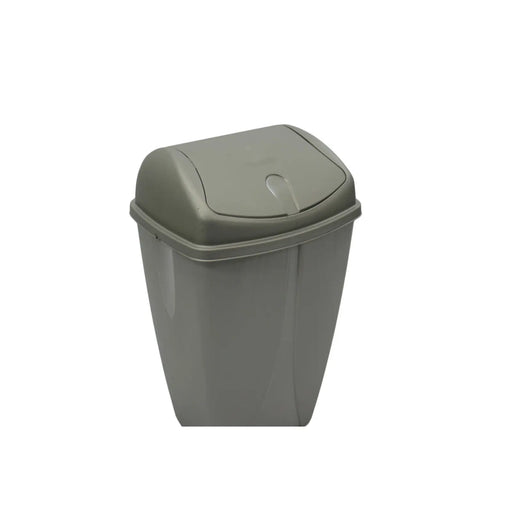 TML Swing Bin 50L Metalic Silver