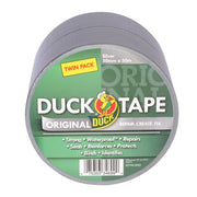 Duck Tape Original Twin Pack 50mm x 50m Silver