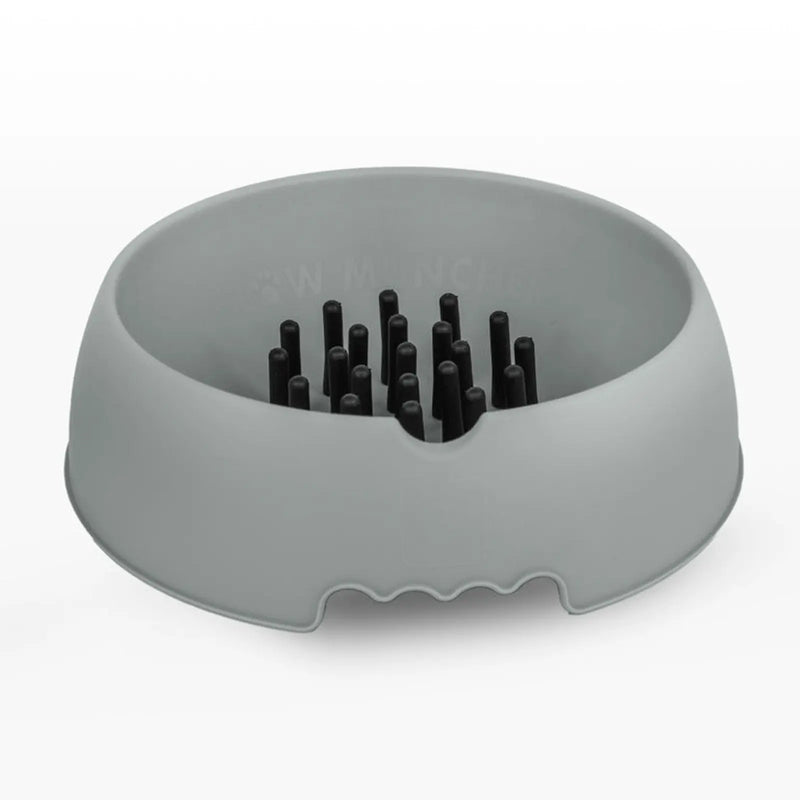Slow Muncher Small Dog Bowl Grey External: 210mm Internal: 160mm