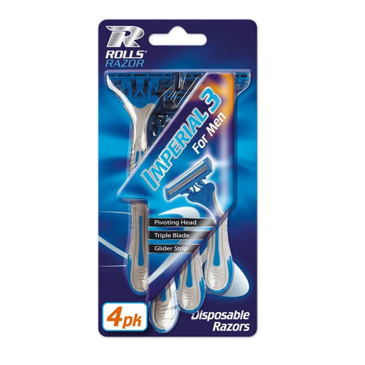 Rolls Razor Imperial For Men Razor 4 Pack