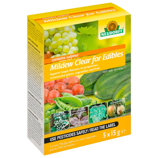 Neudorff Mildew Clear For Edibles 5x15g