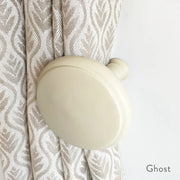 Jones Interiors Shore Wood Holdback Ghost Pair