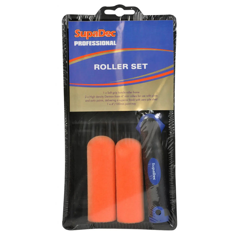 SupaDec Roller Set 4 Piece