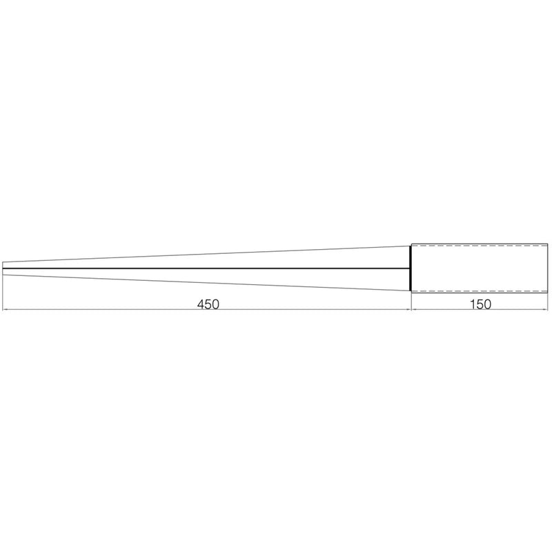 Picardy Fence Grip Spike 50 x 50 x 450mm
