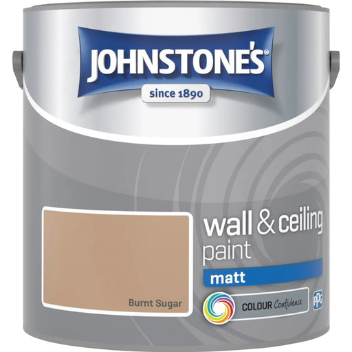 Johnstone's Wall & Ceiling Matt 2.5L Burnt Sugar