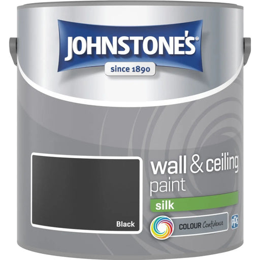 Johnstone's Wall & Ceiling Silk 2.5L Black