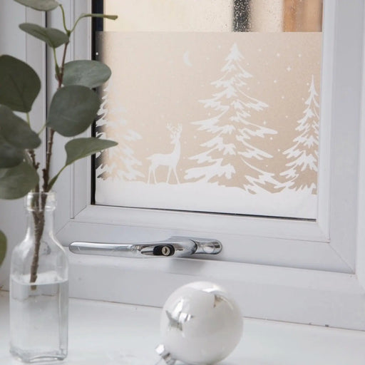 Stax d-c-fix® Winter Border 20cm x 1.5m White Forest