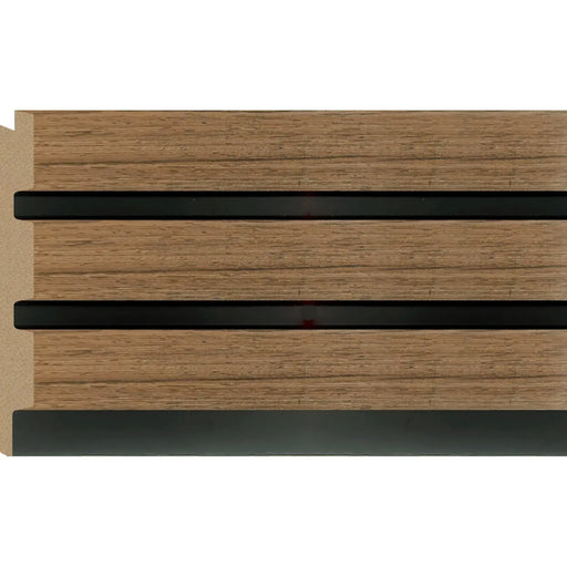 Bosco 3D Wall Panel 300mm x 12mm x 2.6m Natural Oak