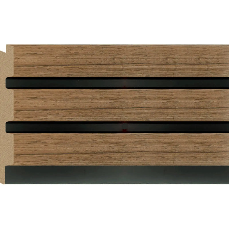Bosco 3D Wall Panel 300mm x 12mm x 2.6m Natural Oak