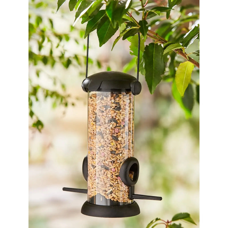 Ambassador Black Flip Top Seed Feeder