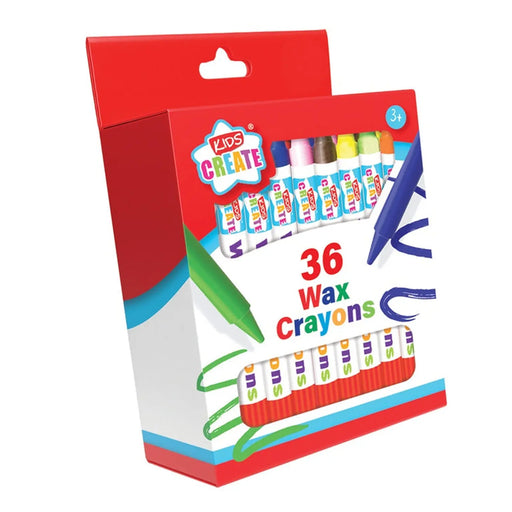 Stax I G Design Wax Crayons Pack 36