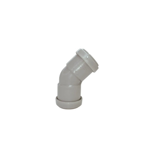 Davant Push Fit Obtuse 45° Bend 40mm Grey