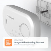 Fire Angel Carbon Monoxide Alarm Twin Pack Replaceable Battery