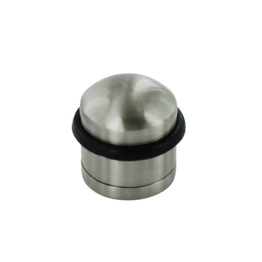 Securit Brushed Nickel Concealed Fix Door Stop 30mm