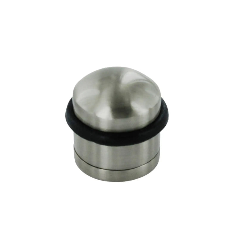 Securit Brushed Nickel Concealed Fix Door Stop 30mm