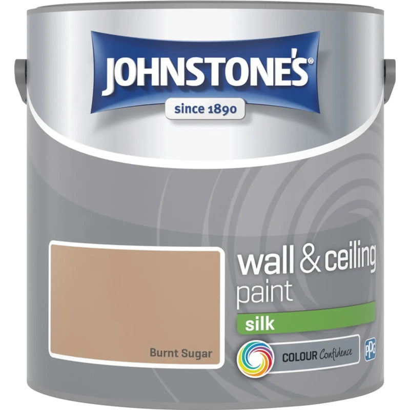 Johnstone's Wall & Ceiling Silk 2.5L Burnt Sugar