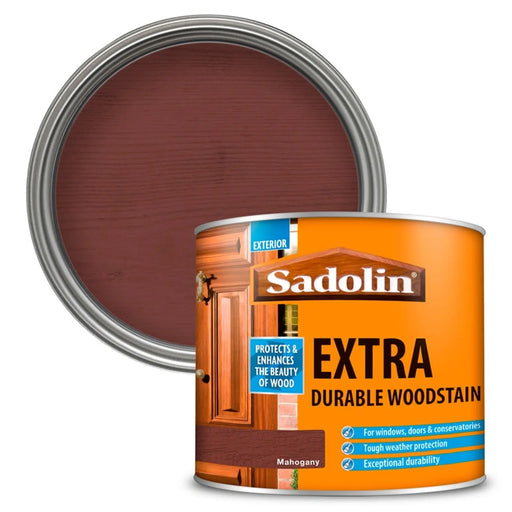 Sadolin Extra Durable Woodstain 500ml Mahogany