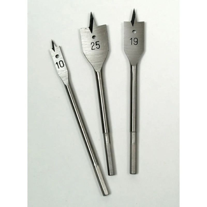 Globemaster Flat Wood Drill Bit Set 6 Piece