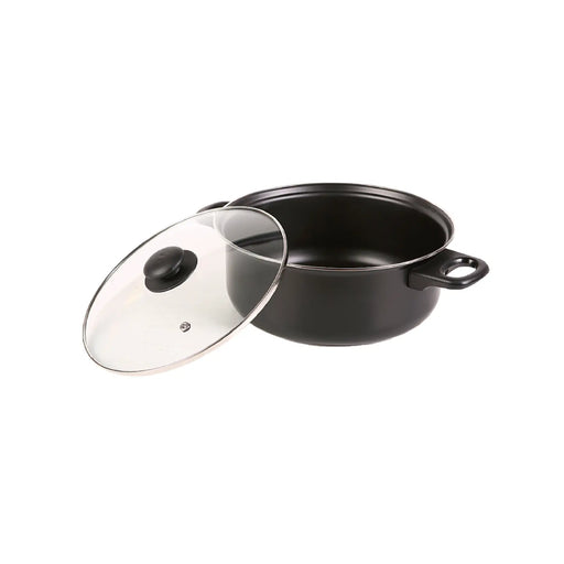 Basiks Carbon Steel Stock Pot 24cm