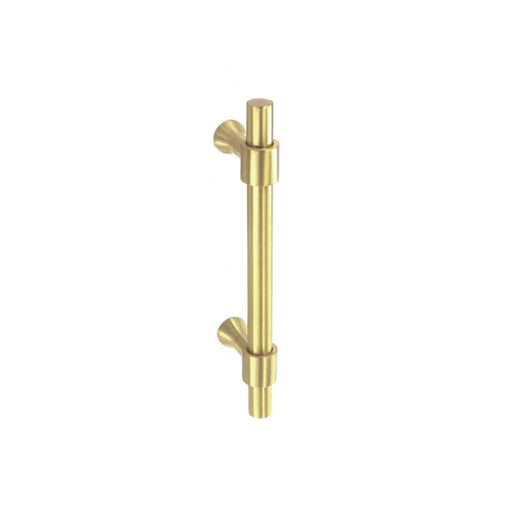Smiths Architectural Brass Shouldered Handle 96mm Satin Brass