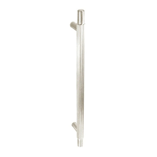 Smiths Architectural Linear Knurled Handle 192mm Satin Nickel