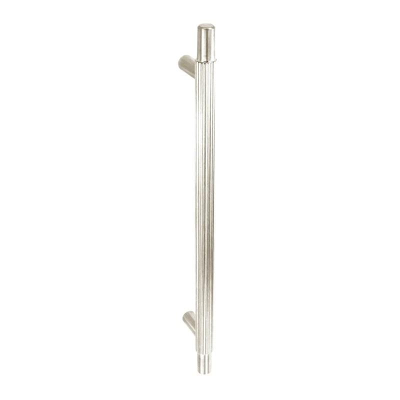 Smiths Architectural Linear Knurled Handle 192mm Satin Nickel