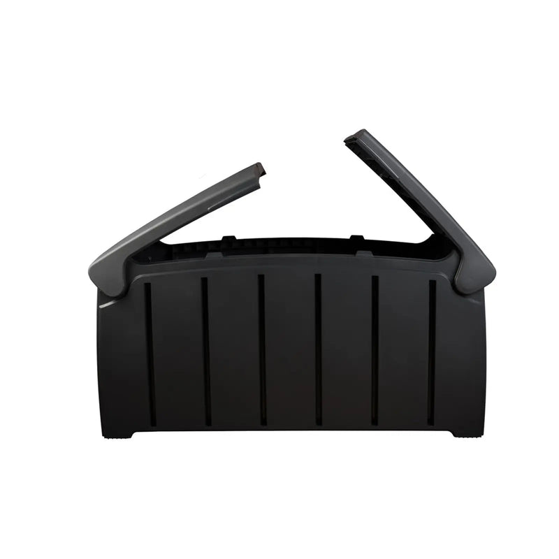 Strata Outdoor Garden Storage Box 322L Black
