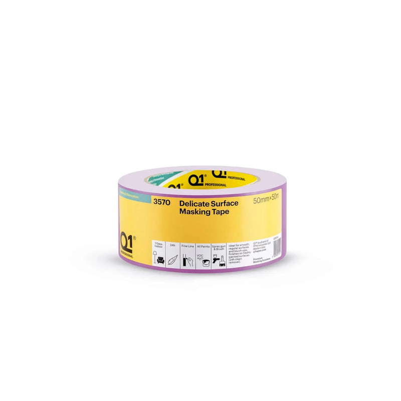 Q1 Delicate Surface Masking Tape 50mm x 50m