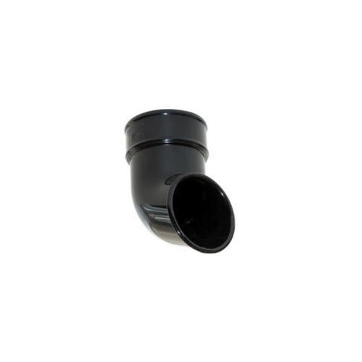Pipelife Mini Flow Downpipe Shoe Black 50mm