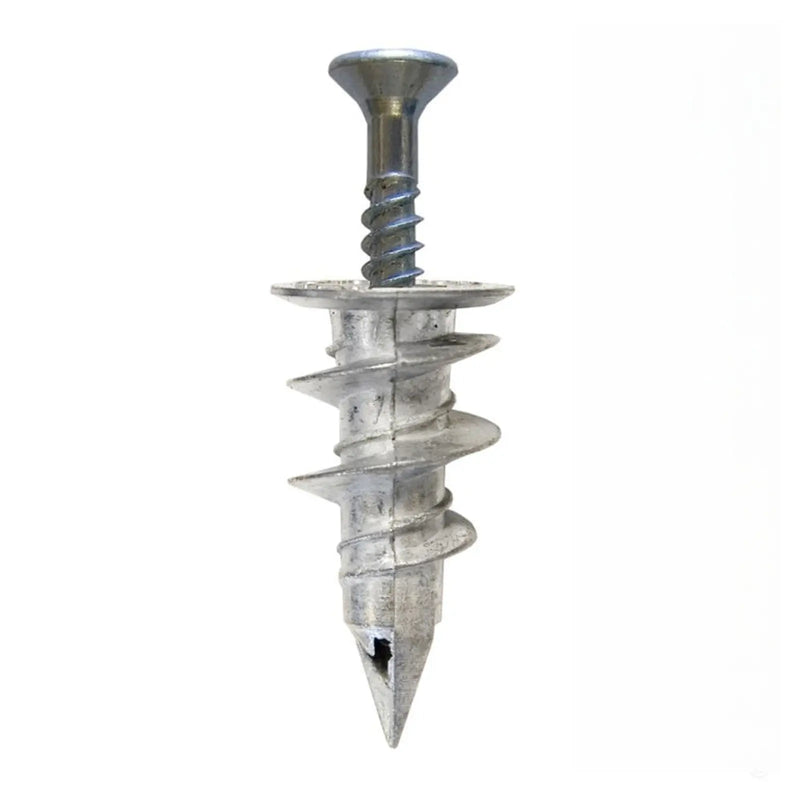 Securpak Metal Self Drill Fixing + Screws 2 Pack