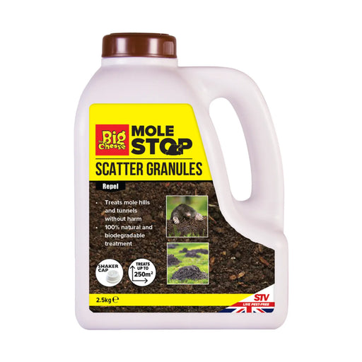 The Big Cheese Mole Repellent Scatter Granules 2.5kg