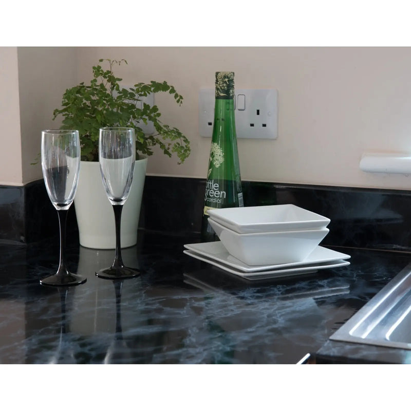 Stax d-c-fix® Self Adhesive Film - Black Marble 45cm x 2m