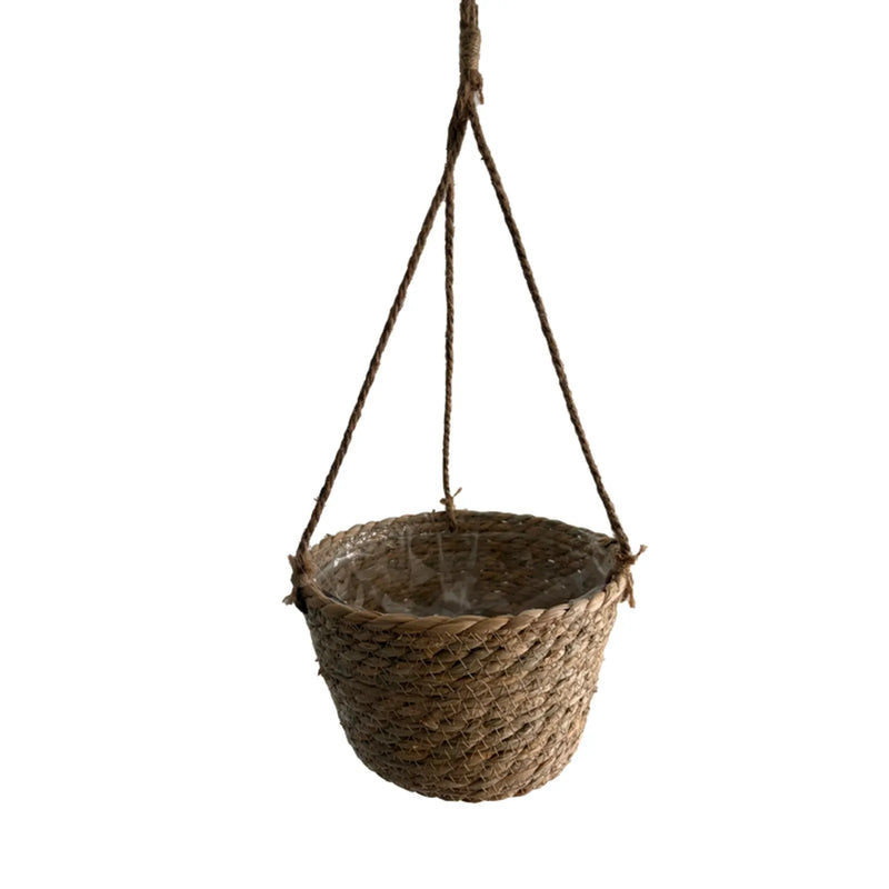 Ambassador Oval Woven Hanging Basket 8"