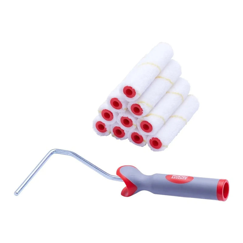 ProDec Short Pile Microfibre Roller & Frame (10 Pack) 4" /100mm