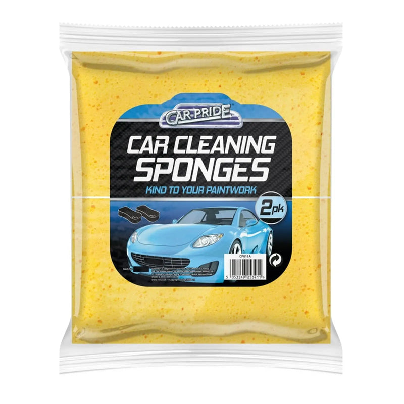 Car Pride Handy Car Sponges 2 Pack